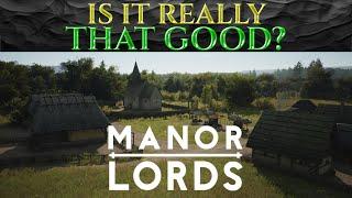 Is MANOR LORDS Really That Good? Gameplay Test REVIEW