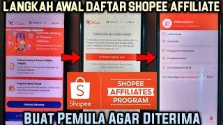 cara daftar shopee affiliate program tanpa stok barang buat pemula