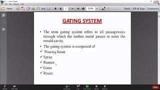 Casting | Gating System | Dr. Emad