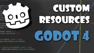 Custom Resources in Godot 4 and How to use them