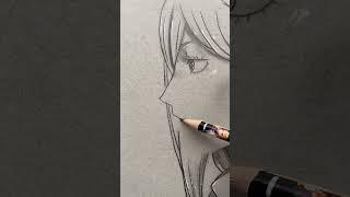 Drawing Power With One Pencil Stroke #shorts #art #nekokaren