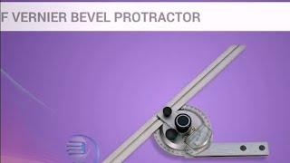 Parts of Vernier Bevel protractor || Blub studio || fitter