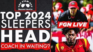 FGN LIVE: College Football Biggest Sleepers | Georgia's Head Coach in the Making