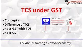 TCS under GST I Concepts of TCS under GST in detail