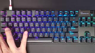 Steelseries Apex Pro TKL Gen 3 Stabilizer test