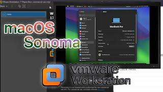 Running a MacOS 14 Sonoma VM in VMware