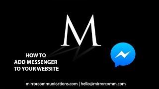 How to add Facebook Messenger to your website