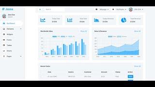 Free Bootstrap 5 Admin Dashboard Template 13