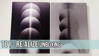 TO1 - Re:alize Album Unboxing