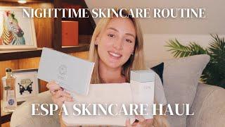 ESPA Skincare Haul and Nighttime Skincare Routine | All Things Yazz