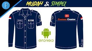 Cara Paling Mudah Desain Baju Pdh & Pdl di Hp Android