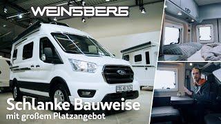 WEINSBERG CaraTour Ford 550 MQ | Mit riesigem Querbett und 205 cm durchgehender Raumhöhe