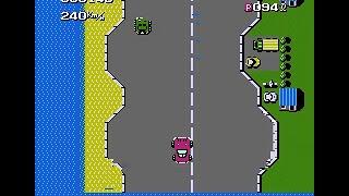 [Dendy/NES] Bump 'n' Jump / Burnin' Rubber (Jp) [Полное прохождение / Longplay]