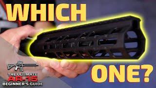 Ep-5: Which AR-15 Handguard is Best For You? M-Lok, Picatinny, Free Float, Drop-In, Quad Rails?