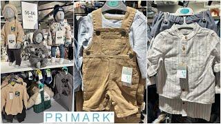 Primark newborn baby boys clothes new collection / August 2024