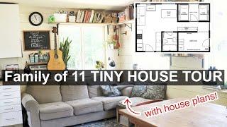 How We Fit Our Large Family Into A Tiny House