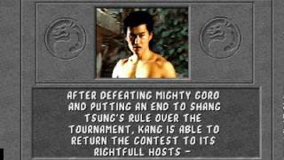 Mortal Kombat 1 Endings (Arcade) HD