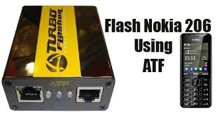 Nokia 206 Flash With ATF Box