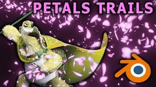 Procedural petals shader and particle trails effect  - TUTORIAL