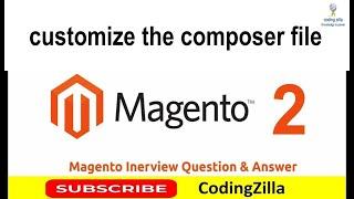 Customize the Composer file in Magento Cloud | cloud in magento2 |#magento2 Tutorial |#codingzilla