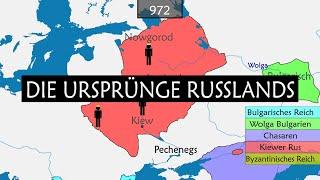 Die Ursprünge Russlands - Zusammenfassung auf einer Karte