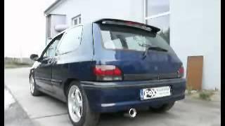 FOX Sportauspuff Renault Clio 1 Typ 57 1.2l 1.4l 1.9l D   RE070001-069ANL