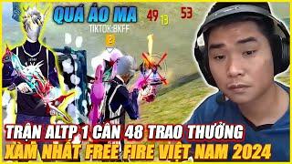 NGƯỜI ĐẦU TIÊN FREE FIRE VIỆT NAM 1 CÂN 48 ALTP ĐI NÚP MÀ LẤY ĐƯỢC MÌ TÔM TỪ BÁC GẤU ,  QUÁ BUỒN !