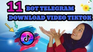 TELEGRAM BOT COLLECTION TAKE TIKTOK VIDEOS WITHOUT WM ON TELEGRAM