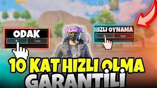 HIZLI OYNAMANIN SIRLARI ! 10 KAT DAHA HIZLANACAKSINIZ !! (Pubg Mobile)