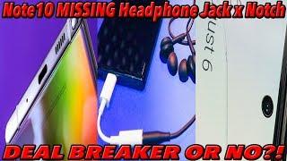 Samsung Galaxy Note 10 MISSING Headphone Jack x Notch!! DEAL BREAKER OR NO?! | FYM News ep2
