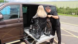 Mobility Networks: F6 Ultra-thin vehicle wheelchair cassette lift - live demonstration