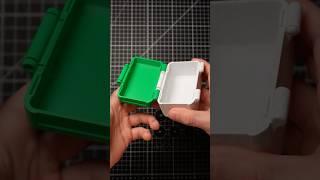 3D printed double hinged box