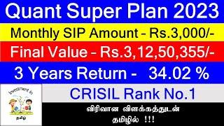 Quant Mid Cap Fund | Rank No.1 | Expected Return 18 % | Investment in Tamil