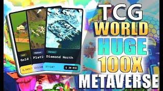  TCG World  A HUGE 100X METAVERSE Project That Can Seriously BLOW UP! | QUICK GO Buy LAND CHEAP!