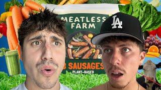 2 Meatlovers Try Vegan Food For the First Time