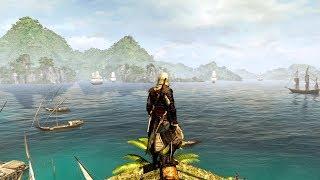 ASSASSIN'S CREED 4 BLACK FLAG FREE ROAM GAMEPLAY (4K 60FPS)