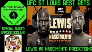 UFC St Louis Best Bets | Lewis vs Nascimento Predictions