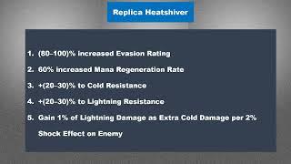 PoE Replica Heatshiver