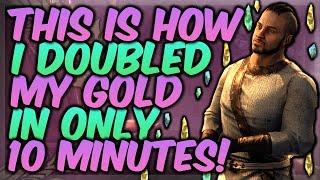 ESO Gold Guide How I Doubled My Gold In 10 Minutes! (Elder Scrolls Online 2023)