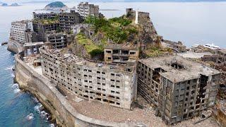 【Drone Japan】4K 軍艦島(端島) ドローン空撮, 長崎県 -Battle Ship Island(Gunkanjima, Hashima) Aerial, Nagasaki.