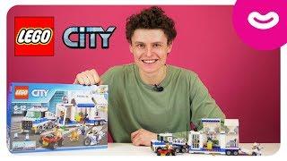 ЛЕГО СИТИ. Обзор конструктора Мобильный командный центр Lego City. Собираем детский конструктор