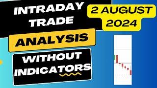 intraday trading stock analysis without indicators | Darshan tech