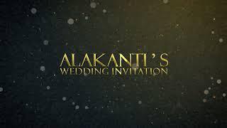 Wedding invitation video | SM CREATIVE WORKS |