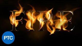 Realistic Fire Text Effect In Photoshop