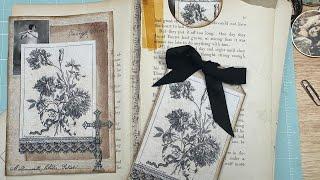 Easy Tip- ins for your Junk Journal ~ Great way to add journaling space and beginner friendly!