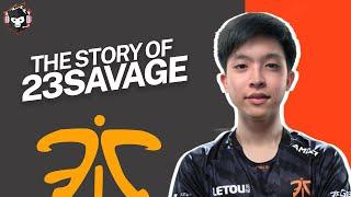 Who is 23savage? | The Story of Fnatic's Rising SEA Dota 2 Superstar