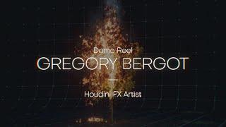 Junior Houdini FX Artist Reel | Grégory Bergot (2024)