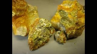 Pyrite or Chalcopyrite?  Chemical Analysis Rock and Mineral Identification