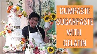 Gumpaste with Gelatin, When to use Gumpaste, advantage and storage Vlog 43 by Marckevinstyle