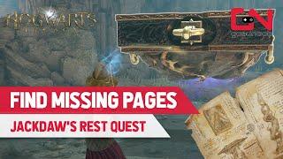 How to Find the Missing Pages in Hogwarts Legacy - Jackdaw's Rest Quest Guide